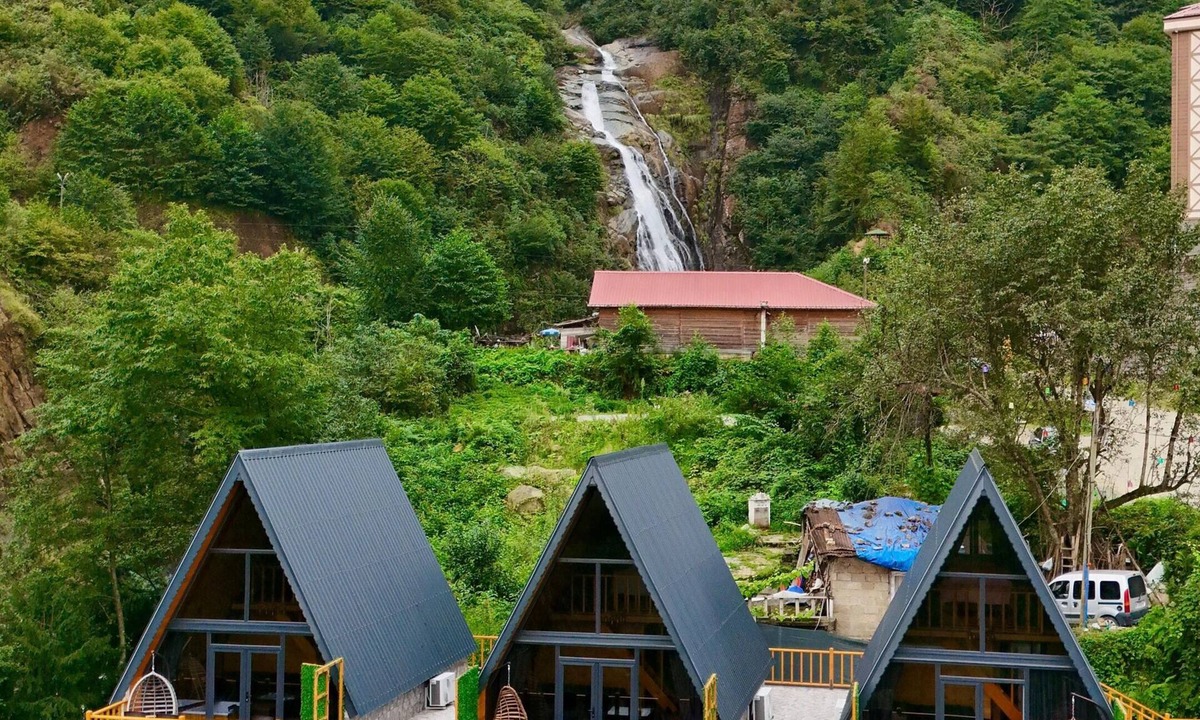 Cayeli Ski Chalet | ağaran şelalesinin hemen yanında aile