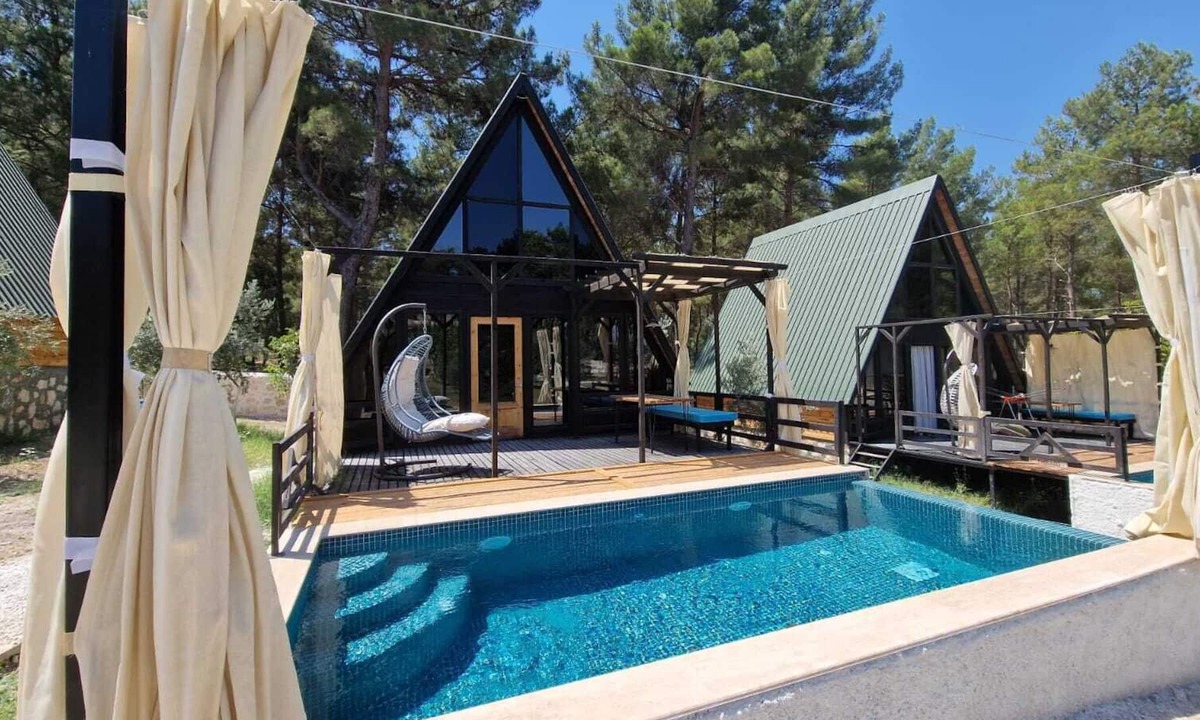 Faralya Villa | Arykanda - located in a cedar forest, our natural healer - de-stress and unwind