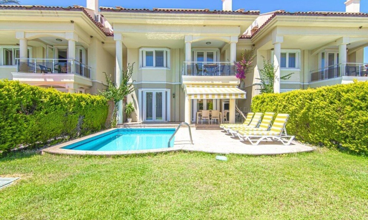 Fethiye City Center Villa | Beachfront Villa with all new white goods, furnitures and private swimming pool