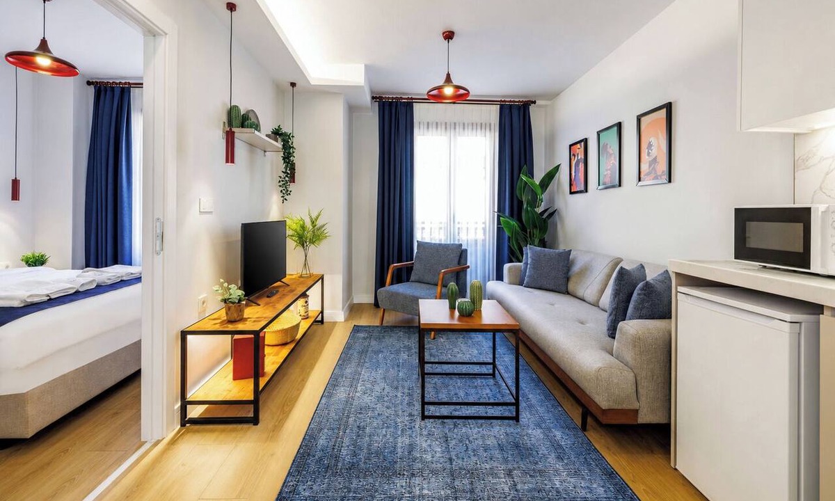 Cihangir Apartment | Cozy 2 Bedroom Apartment At Monnas Suite