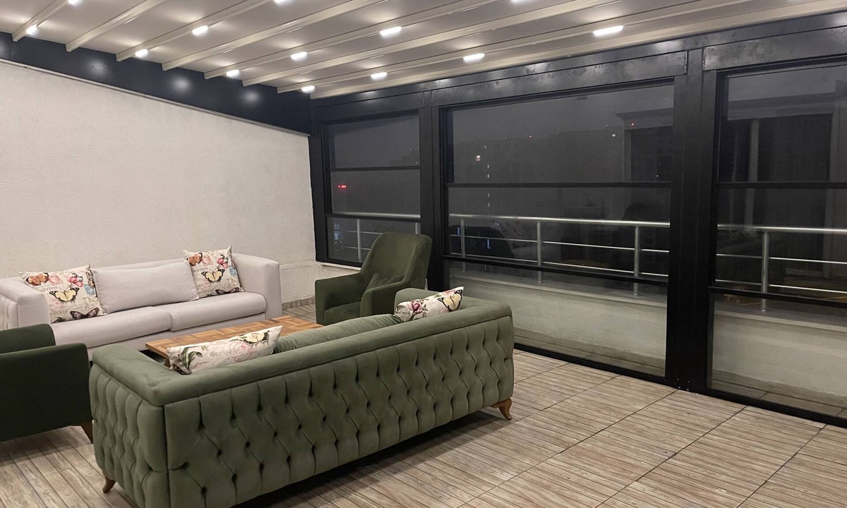 Esenyurt Apartment | Large apartment security, swimming pool, gym. terser. 4 air condition.