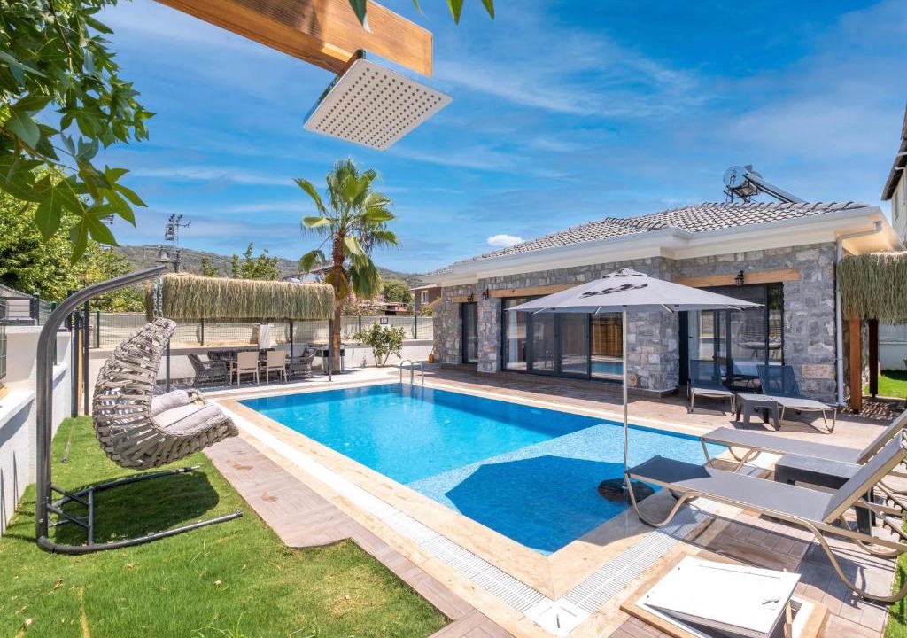 Fethiye Villa | Müstakil havuzlu jakuzili tatil villası