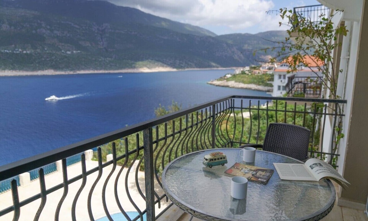 Kas Apartment | Mona Apart with Sea Platform