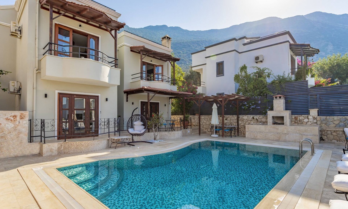 Kalkan Villa | Newly renovated Villa Eive in Kiziltas with private pool and great sea views