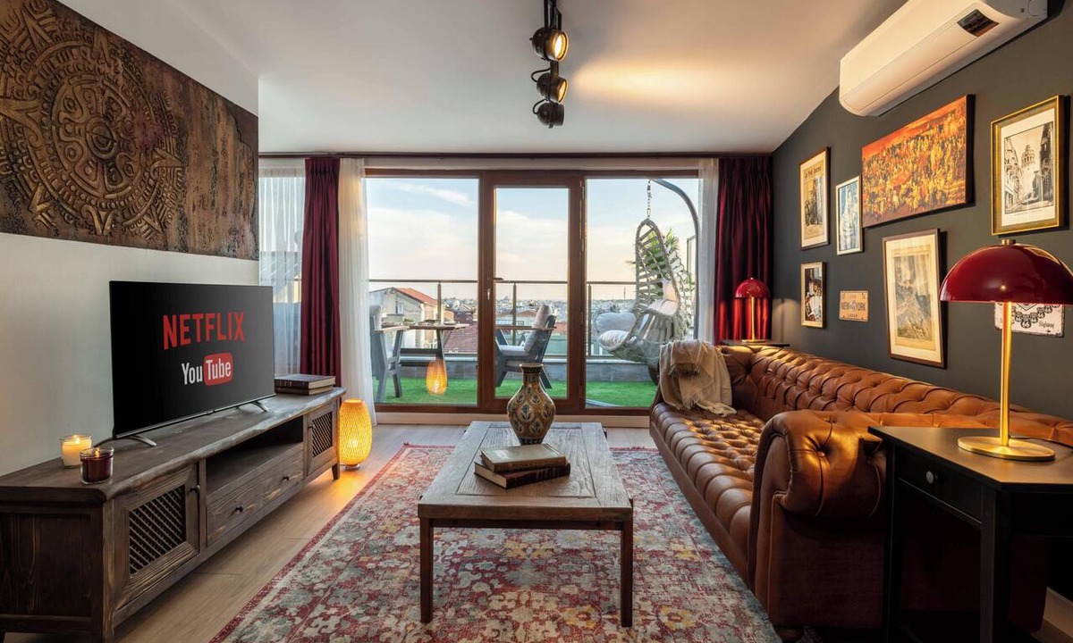 Cihangir Apartment | Panoramic Bosphorus View Terrace At Monnas Suite