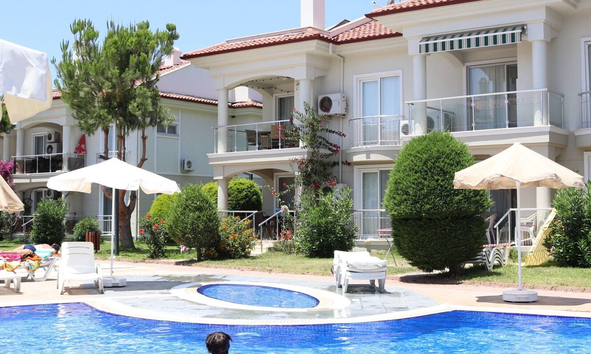 Fethiye City Center Apartment | Seahorse 16, Duplex apartment is on the first floor 3+1 in Sunset Beach Club
