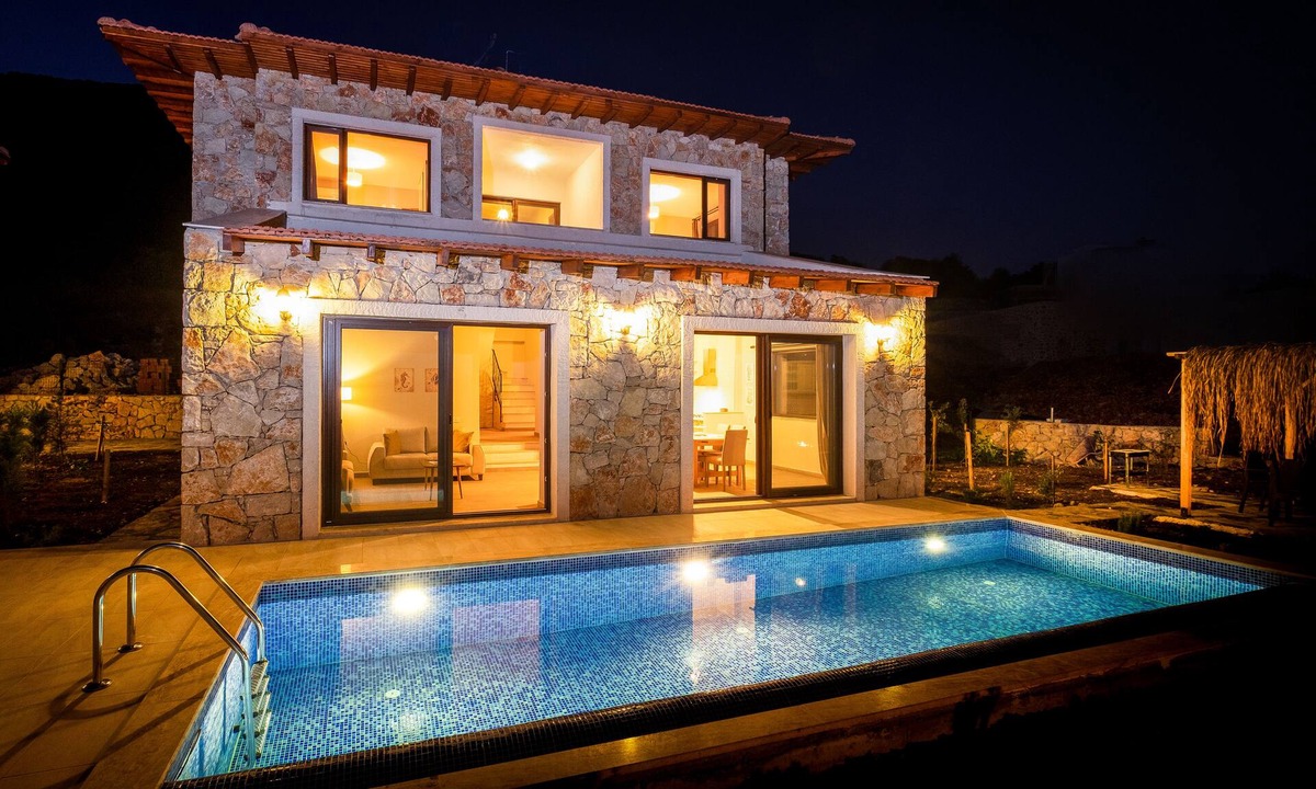 Kas Villa | Stone Villa in the Greenest Serenity