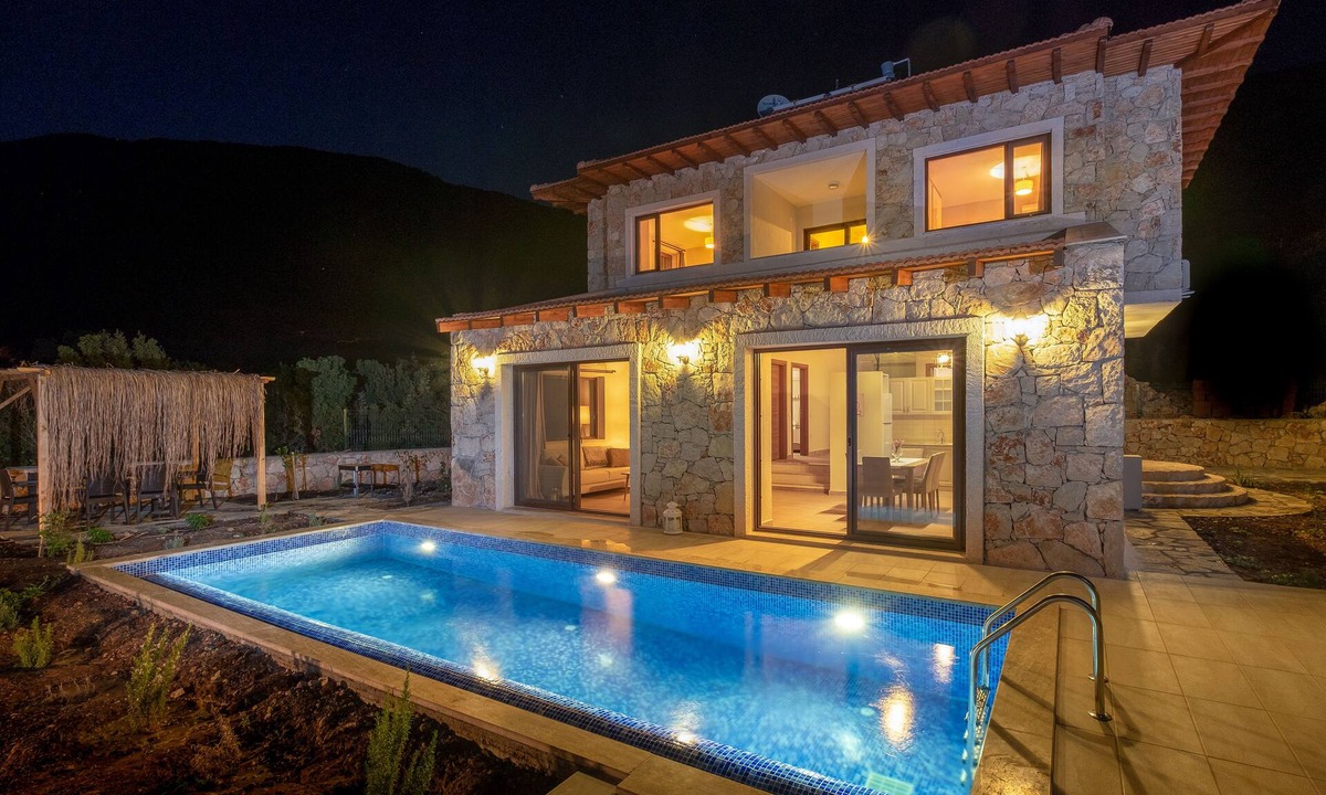 Kas Villa | Stone Villa in the Greenest Serenity