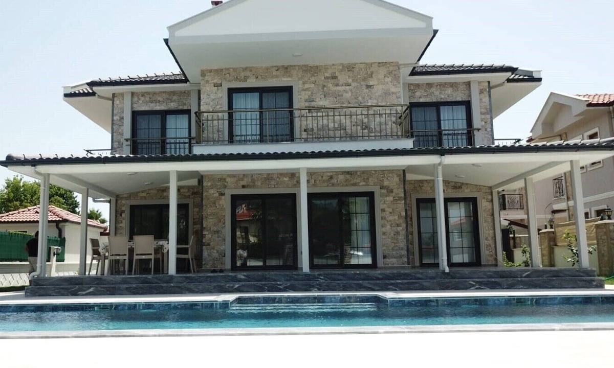 Dalyan Villa | Stunning 4-Bed Villa Grey 4 bedrooms private pool