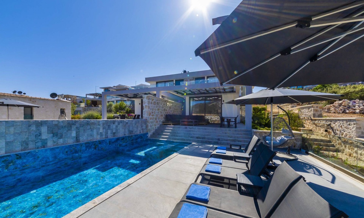 Kalkan Villa | Stylish Villa with Private Pool & Sea Views