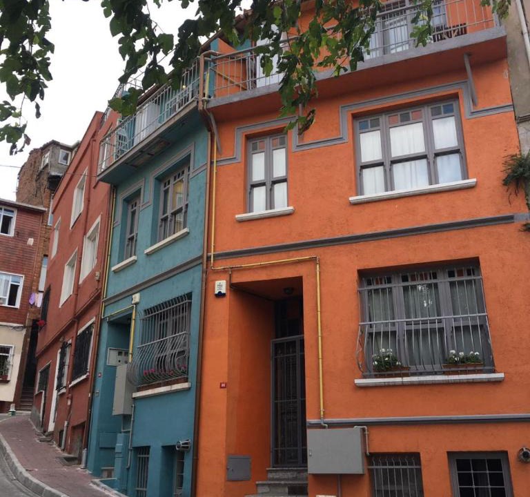 Balat Apartment | Turquoise House Featured in Elle Decor Magazine