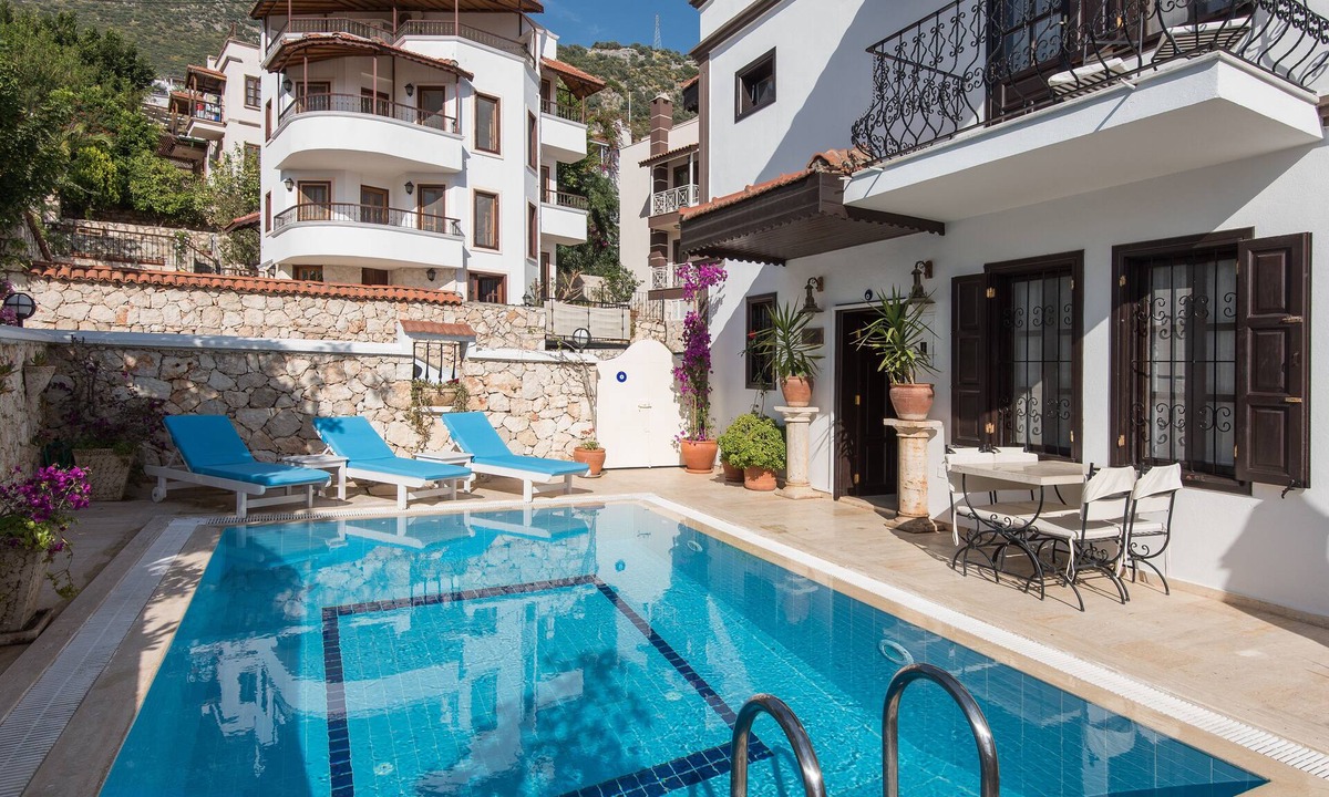 Kalkan Villa | Villa Alarahan in central Kalkan Old Town with private heated pool, no taxis!