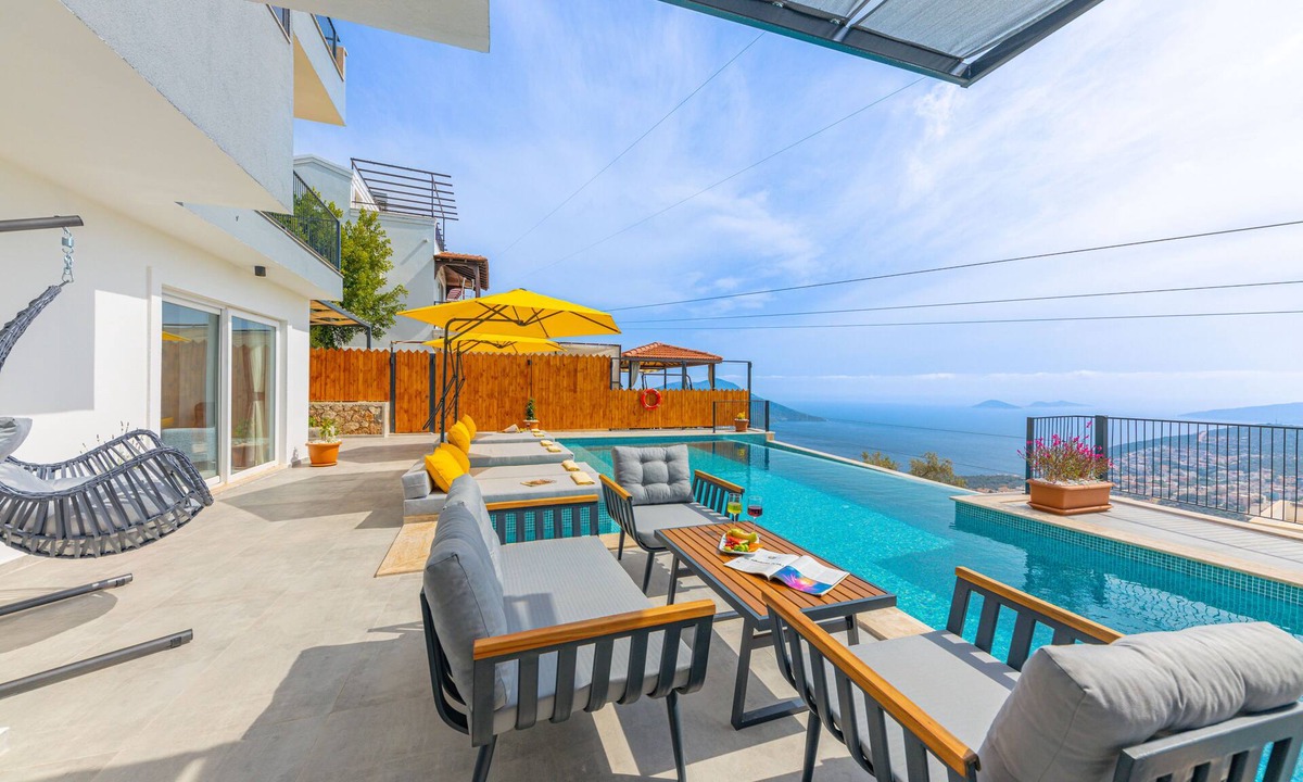 Kalkan Villa | Villa for 6 with Stunning Sea Views in Kiziltas, Kalkan.