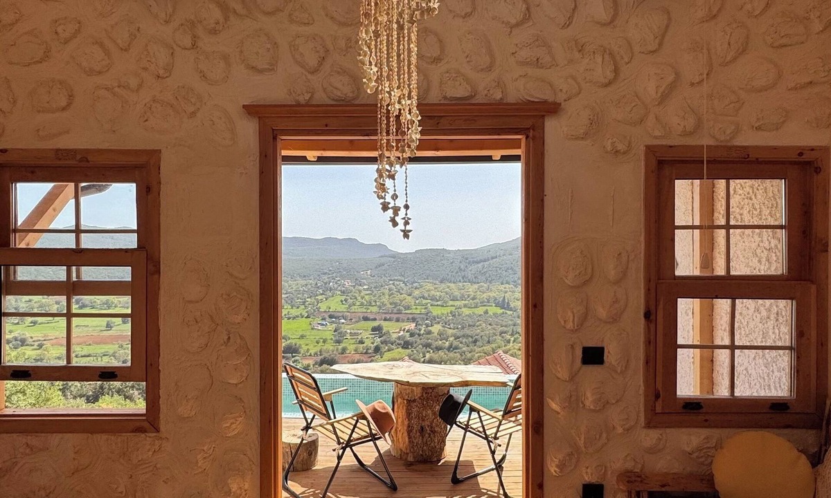 Kas House | Village house style with its magnificent view and impressive loft architecture!