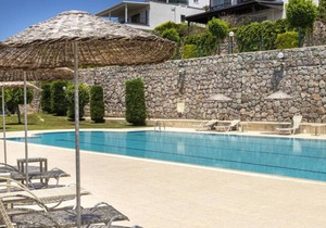 Cozy Flat with Sea View and Shared Pool in Bodrum