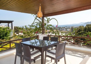 Splendid House with Sea View and Shared Pool in Bodrum