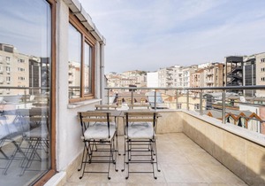 Stylish Duplex with Terrace 650 m to Galata Tower