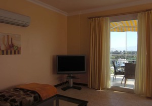 With sea view to the island of Kos, large pool, gardens