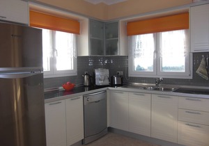 With sea view to the island of Kos, large pool, gardens