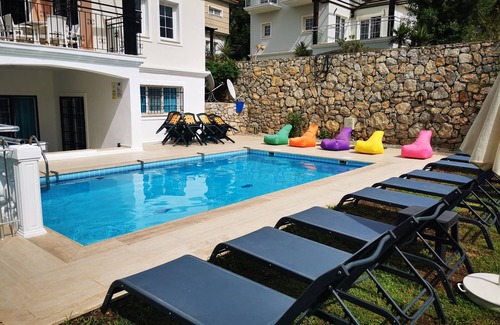 Oludeniz Villa | 6 Bedrooms Villa, private heated outdoor pool. Pool table, table tennis. WiFi