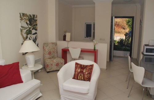 Bodrum City Center Apartment | Duplex vacation apartment with pool overlooking Bodrum, Bodrum castle and sea