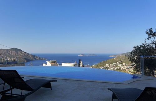 Kalkan Villa | Luxurious Uniquely Designed Villa With Private Infinity Pool and OMG views!