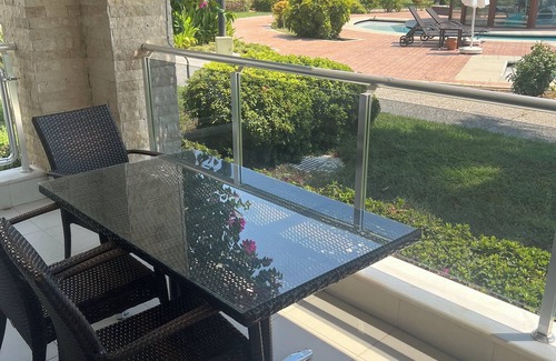 Kemer Mahallesi Apartment | Side, 3-room apartment with pool area (in&out) & balcony, long stays welcome