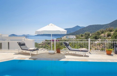 Kalkan Villa | Villa Leda, Situated at 150 metres from the shores of the Mediterranean