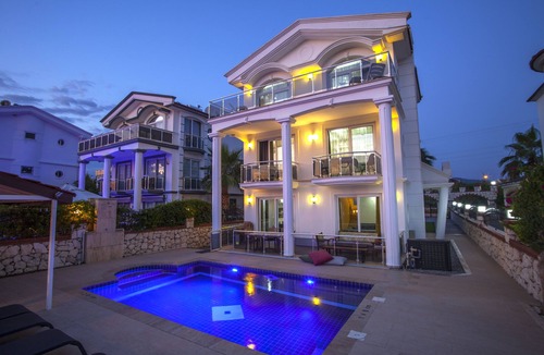 Fethiye City Center Villa | 4 Ensuite Bedrooms Private Heated Outdoor Pool