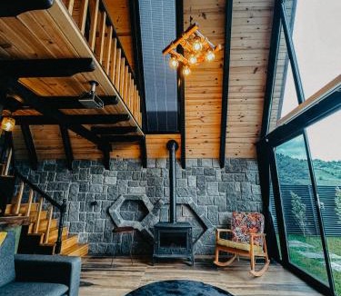Ardesen Ski Chalet | Cozy Bungalow with Jacuzzi in Amazing View