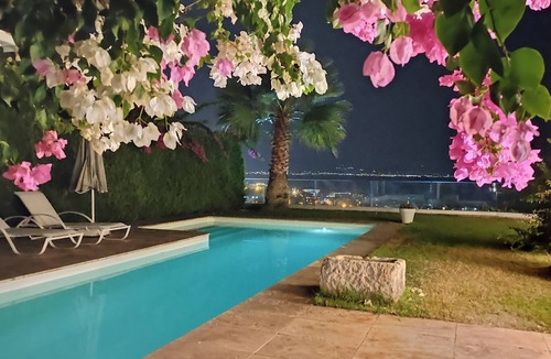 Kadıkale Villa | Dream house with fantastic panoramic ocean view and private pool, year-round