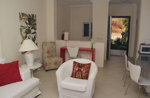Bodrum City Center Apartment | Duplex vacation apartment with pool overlooking Bodrum, Bodrum castle and sea