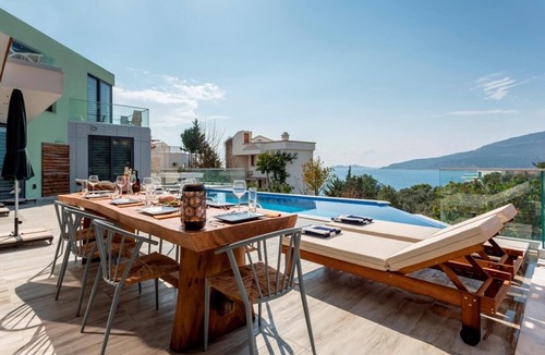 Kalkan Villa | Fabulous Luxury 4 Bedroom Villa with Sea Views and Heated Pool