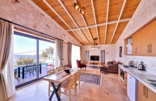Kas House | Honeymoon Villa with Very Private Pool, & Heated Indoor Pool