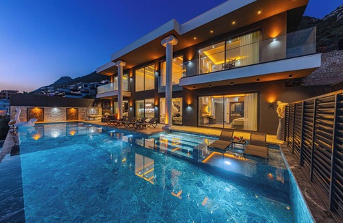 Kalkan Villa | İnfinitiy Pool İnfinity Luxury One of the Best in Area 8 Adults