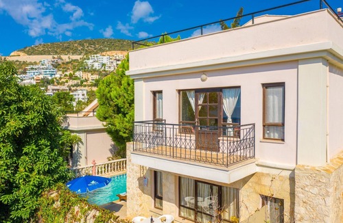 Kalkan Villa | Kalkan Center Sea View 3+1 Villa - Begonia