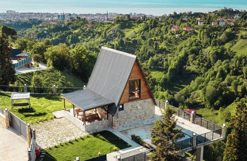 Ardesen House | koda bungalov jakuzili ve deniz manzaralı bungalov