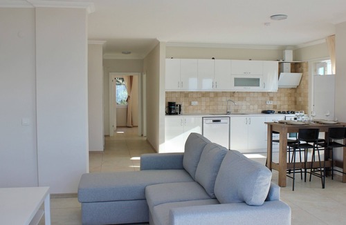 Kas Apartment | Lacivert Apart - Sea View Apartment & Sunset Balcony & Meis Island Views