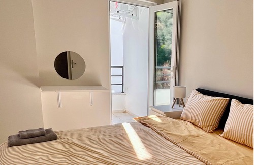 Kas Apartment | Lacivert Apart - Sea View Apartment & Sunset Balcony & Meis Island Views