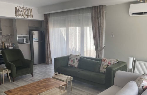 Esenyurt Apartment | Large apartment security, swimming pool, gym. terser. 4 air condition.