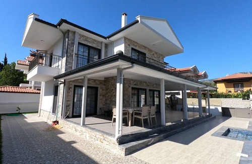 Dalyan Villa | LUXURIOUS BEAUTIFUL 4 BEDROOM PRIVATE POOL VILLA IN DALYAN GULPINAR BEST AREA!
