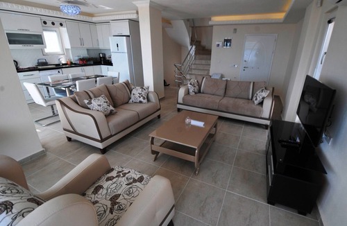 Kalkan Villa | Luxury Villa with Spectacular Sea Views, Ideal for Large Families or Groups