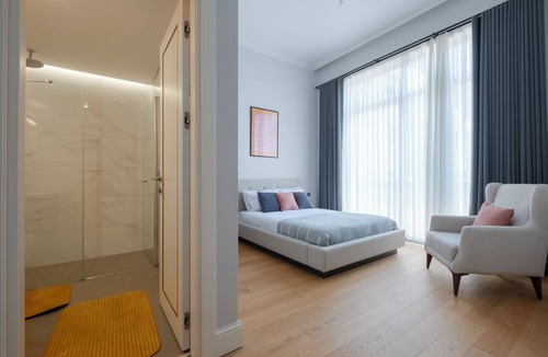Talimhane Apartment | Perfect 3-bedroom duplex apartment with AC in delightful İstanbul