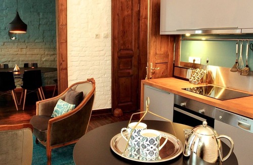 Galata Apartment | Private hamam, space, style, views in Galata!