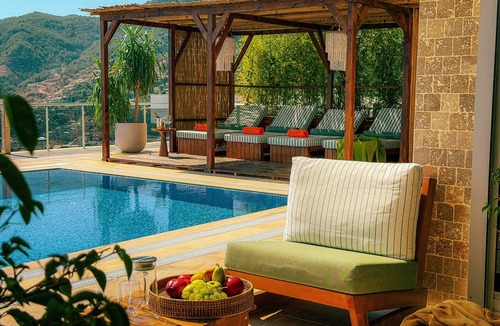 Alanya Cottage | Qoople Villa Toskana - Panoramic 360° sea & castle view