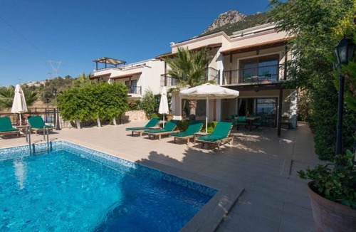 Kalkan Villa | Relaxing Villa Iris- 3 bedrooms, private pool, garden and beautiful sea views