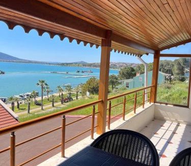 Ayvalik House | Scenic Cunda View Duplex with Terrace Near Beach