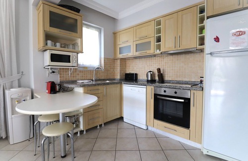 Fethiye City Center Apartment | Seahorse 16, Duplex apartment is on the first floor 3+1 in Sunset Beach Club