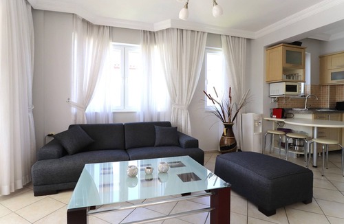 Fethiye City Center Apartment | Seahorse 16, Duplex apartment is on the first floor 3+1 in Sunset Beach Club