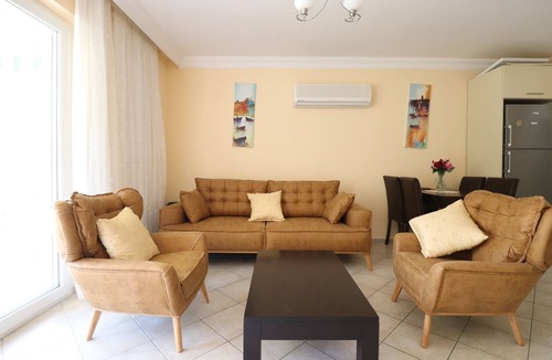 Fethiye City Center Apartment | Seahorse 3, Ground floor apartment to rent in Sunset Beach 2+1